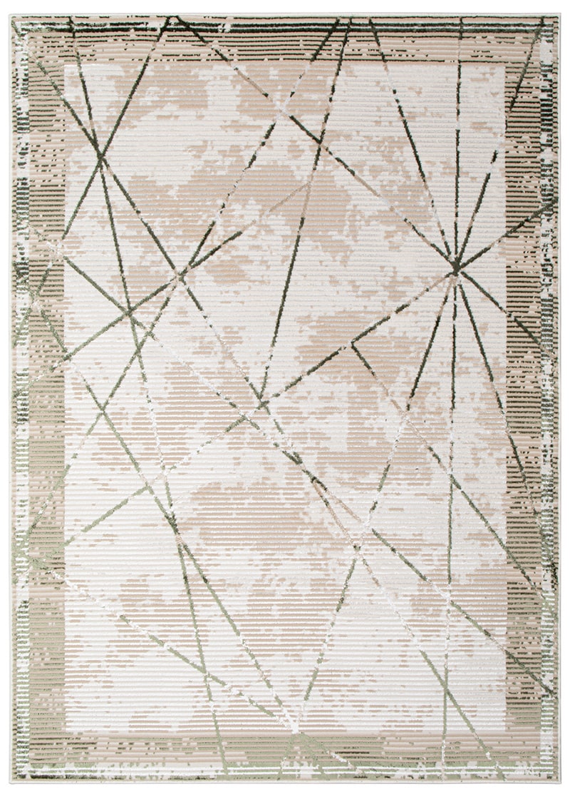 Crystal roheline beez raam geomeetriline