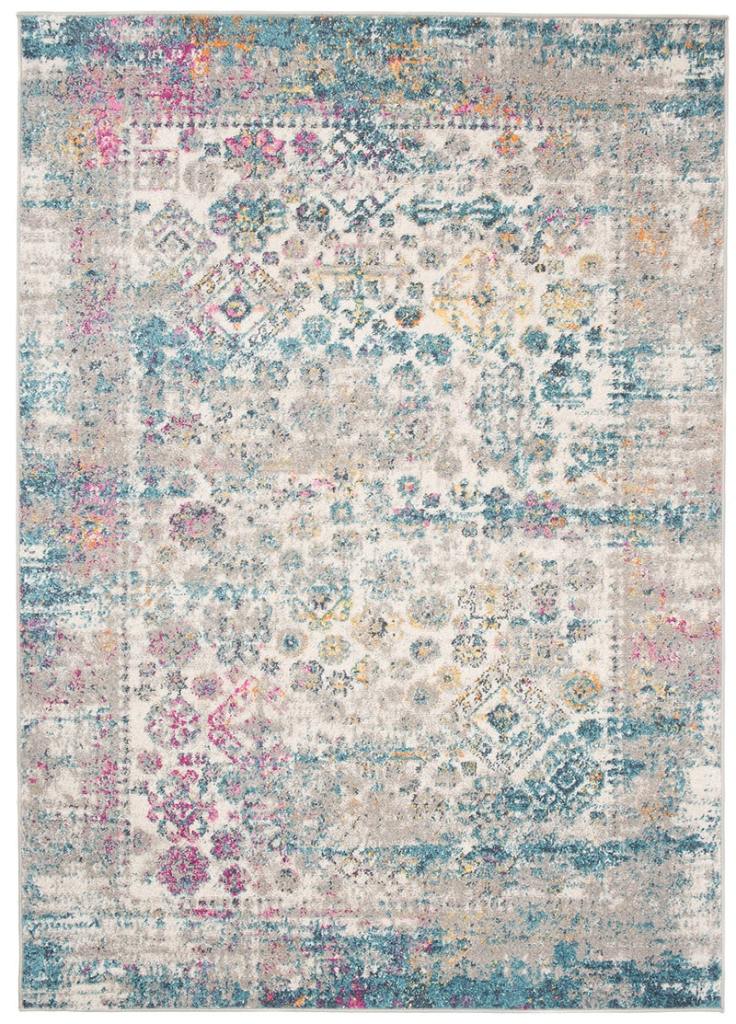 Lazur vintage kirjud lilled