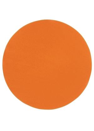 Mono ühevärviline ümmargune vaip Oranz