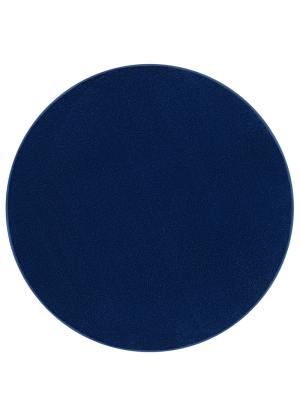 Mono ühevärviline ümmargune vaip Sinine