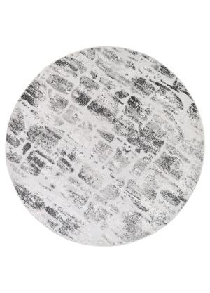 Ümmargune Vaip SKY Kivine maa hall beez