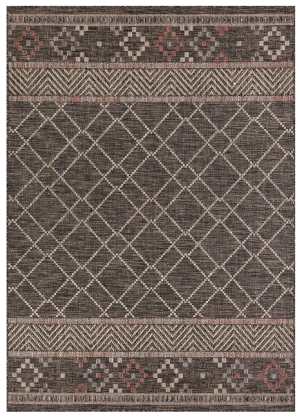 Terrassivaip Melissa Tumepruun Geomeetriline