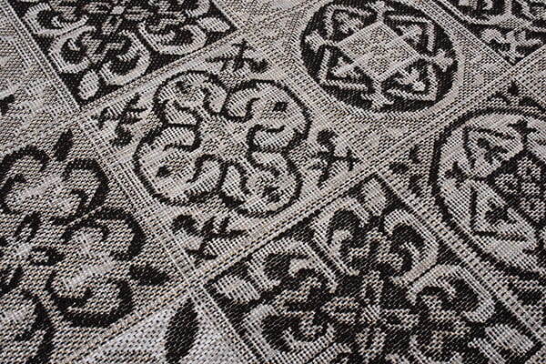 Terrassivaip Melissa Vintage Hall Must Mosaiik muster