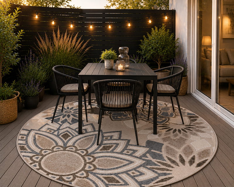 Ümmargune Terrassivaip Patio Marrakesh - Pilt 6